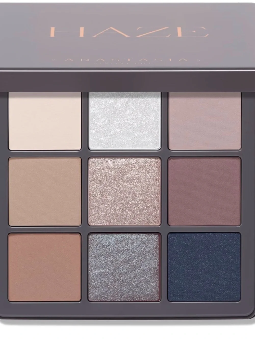 Haze 9-Color Neutral Smoky Eyeshadow Palette - Nude & Taupe Shades